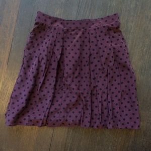 Madewell Polka Dot Skirt